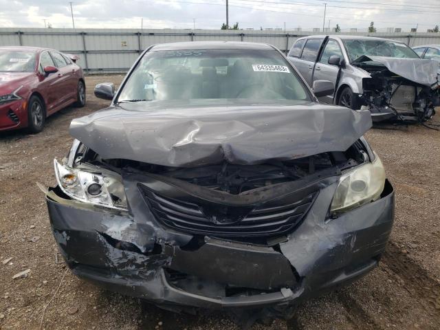 4T4BE46K37R009483 - 2007 TOYOTA CAMRY CE GRAY photo 5