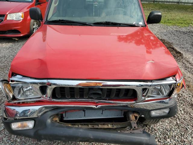 5TEGN92N14Z391064 - 2004 TOYOTA TACOMA DOUBLE CAB PRERUNNER RED photo 11