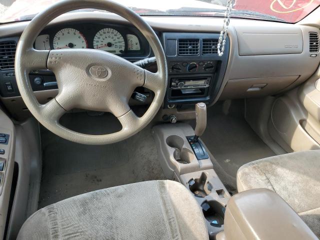 5TEGN92N14Z391064 - 2004 TOYOTA TACOMA DOUBLE CAB PRERUNNER RED photo 8