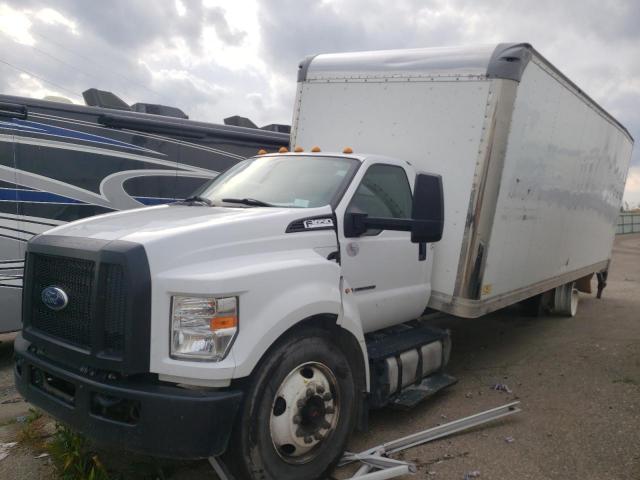 1FDNF6DC4KDF04148 - 2019 FORD F650 SUPER DUTY WHITE photo 1