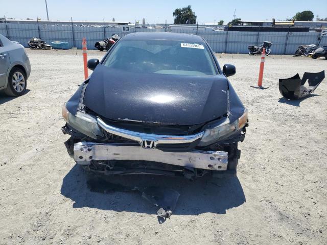 19XFB2F90CE347927 - 2012 HONDA CIVIC EXL BLACK photo 5