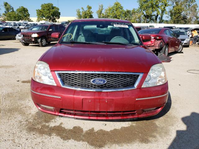 1FAFP24195G123479 - 2005 FORD FIVE HUNDR SEL BURGUNDY photo 5