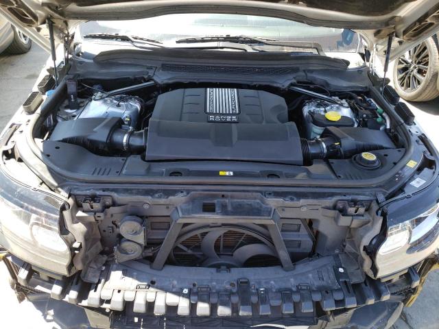 SALGV2EF3EA135556 - 2014 LAND ROVER RANGE ROVE AUTOBIOGRAPHY SILVER photo 12