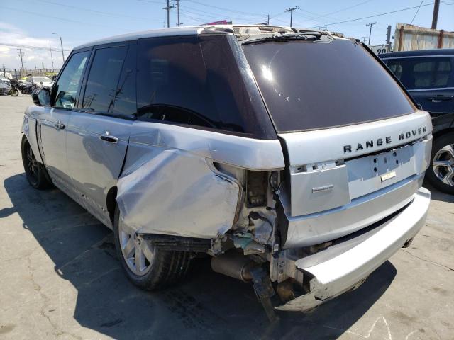SALGV2EF3EA135556 - 2014 LAND ROVER RANGE ROVE AUTOBIOGRAPHY SILVER photo 2