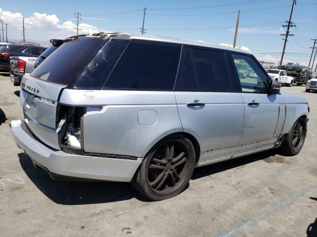 SALGV2EF3EA135556 - 2014 LAND ROVER RANGE ROVE AUTOBIOGRAPHY SILVER photo 3