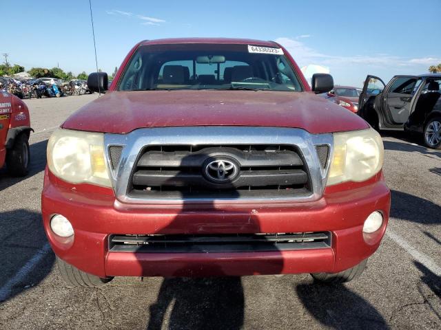 5TEJU62N85Z063584 - 2005 TOYOTA TACOMA DOUBLE CAB PRERUNNER RED photo 5
