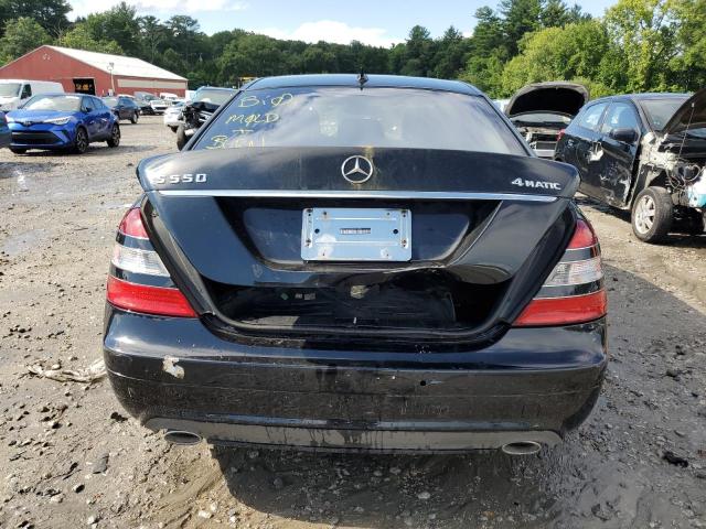 WDDNG86X48A181054 - 2008 MERCEDES-BENZ S 550 4MATIC BLACK photo 6