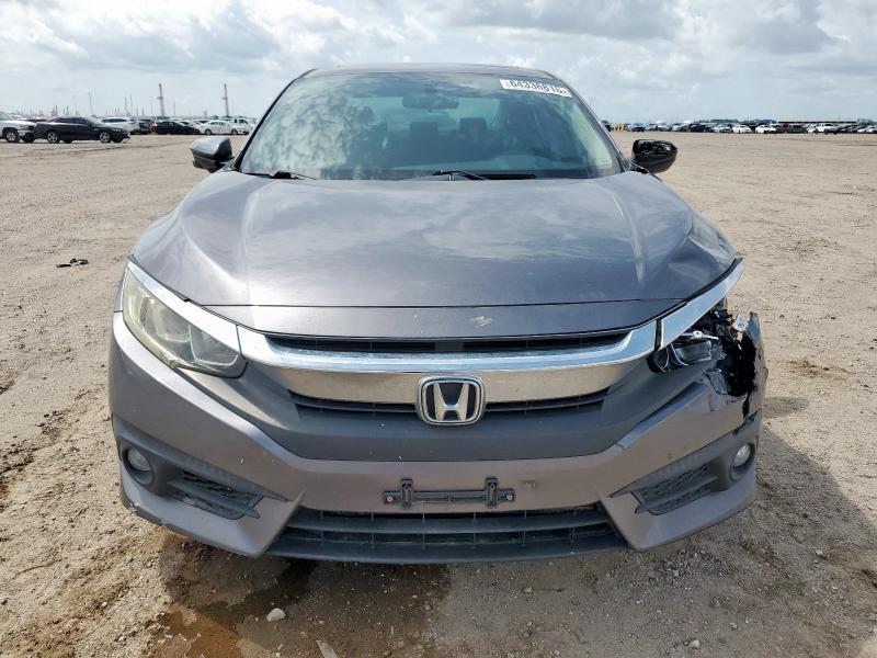 19XFC1F32GE000236 - 2016 HONDA CIVIC EX GRAY photo 5