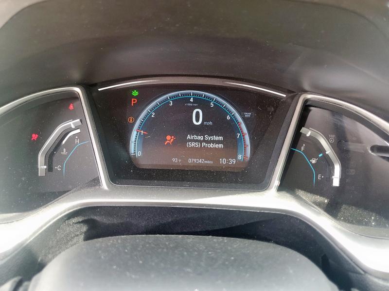 19XFC1F32GE000236 - 2016 HONDA CIVIC EX GRAY photo 9