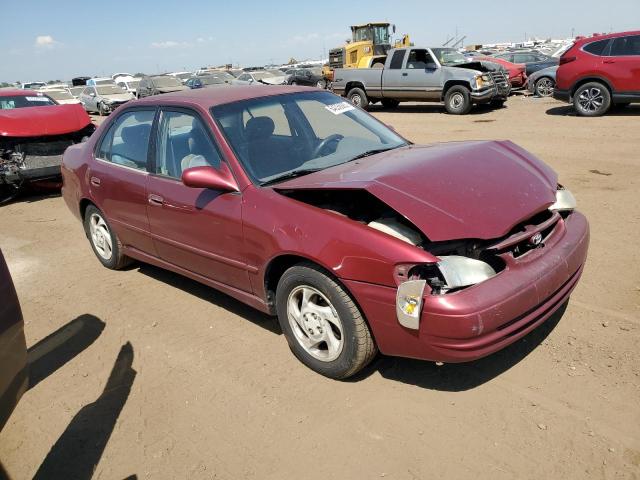 1NXBR12E5YZ338409 - 2000 TOYOTA COROLLA VE MAROON photo 4