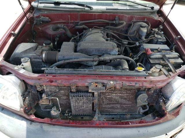 5TBRT34121S208570 - 2001 TOYOTA TUNDRA ACCESS CAB ბურგუნდია ფოტო 11