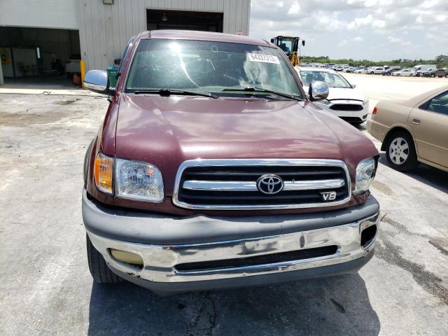 5TBRT34121S208570 - 2001 TOYOTA TUNDRA ACCESS CAB ბურგუნდია ფოტო 5