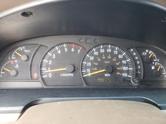 5TBRT34121S208570 - 2001 TOYOTA TUNDRA ACCESS CAB ბურგუნდია ფოტო 9