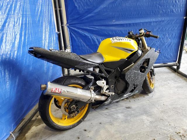 JS1GR7JA342102613 - 2004 SUZUKI GSX-R750 K YELLOW photo 4