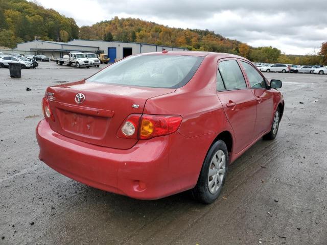JTDBL40E29J045709 - 2009 TOYOTA COROLLA BASE RED photo 4