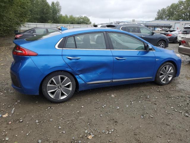 KMHC85LC2HU023241 - 2017 HYUNDAI IONIQ LIMITED BLUE photo 3