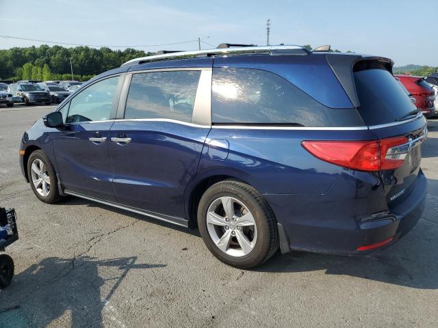 5FNRL6H74LB039814 - 2020 HONDA ODYSSEY EXL BLUE photo 2