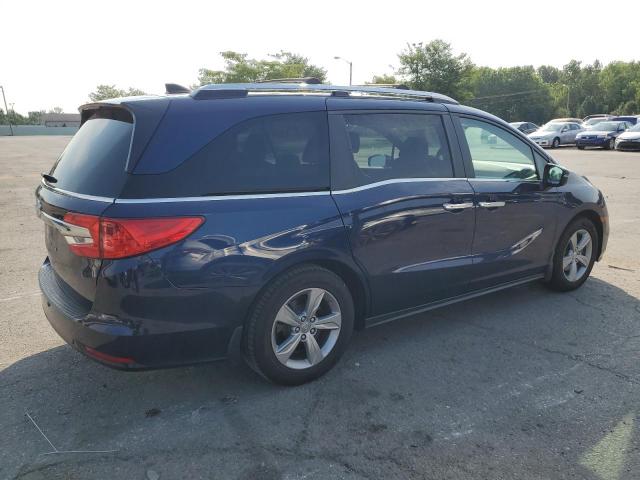 5FNRL6H74LB039814 - 2020 HONDA ODYSSEY EXL BLUE photo 3