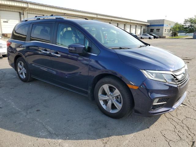 5FNRL6H74LB039814 - 2020 HONDA ODYSSEY EXL BLUE photo 4