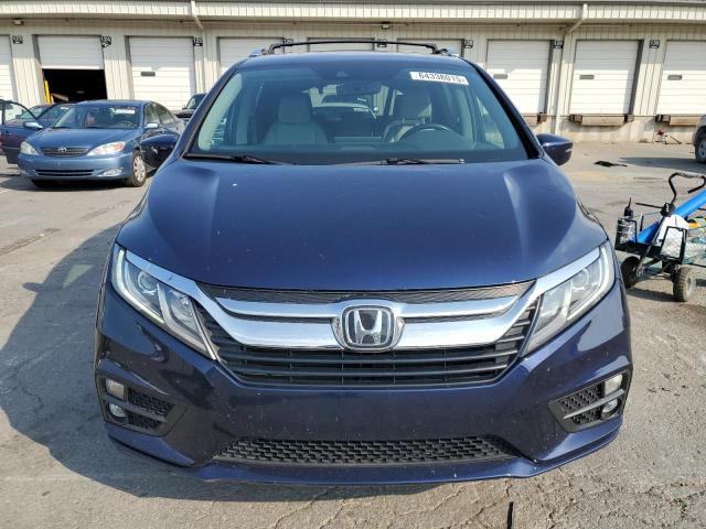 5FNRL6H74LB039814 - 2020 HONDA ODYSSEY EXL BLUE photo 5