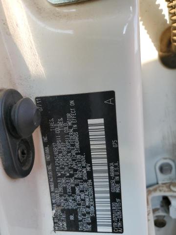 5TDBK3EH1CS093194 - 2012 TOYOTA HIGHLANDER BASE Beyaz fotoğraf 14