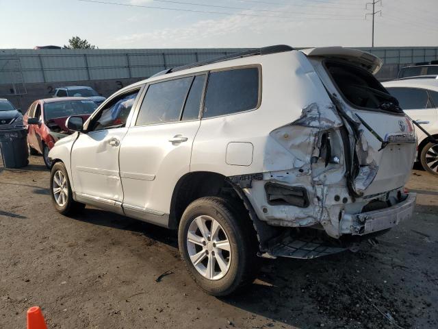 5TDBK3EH1CS093194 - 2012 TOYOTA HIGHLANDER BASE Beyaz fotoğraf 2