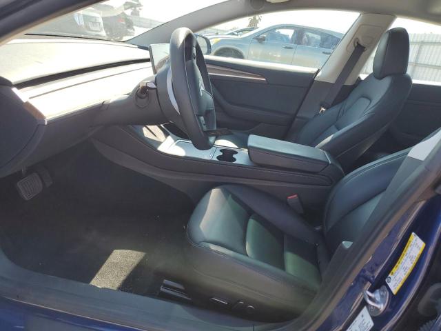 5YJ3E1EA2PF656878 - 2023 TESLA MODEL 3 ლურჯი ფოტო 7