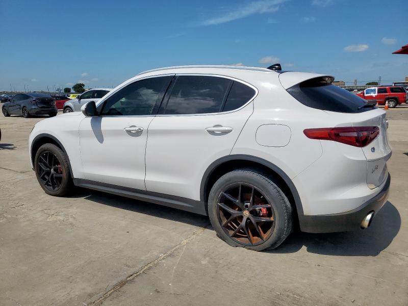 ZASFAKBN8J7B81876 - 2018 ALFA ROMEO STELVIO TI WHITE photo 2