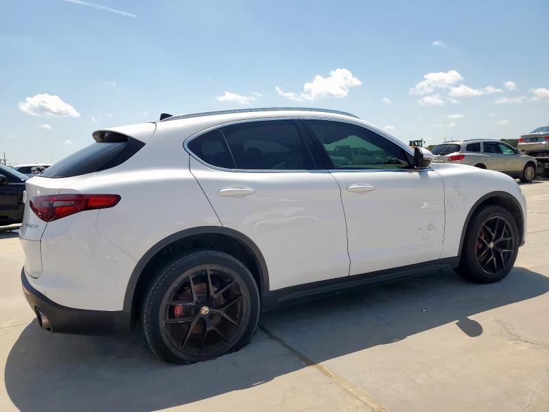 ZASFAKBN8J7B81876 - 2018 ALFA ROMEO STELVIO TI WHITE photo 3