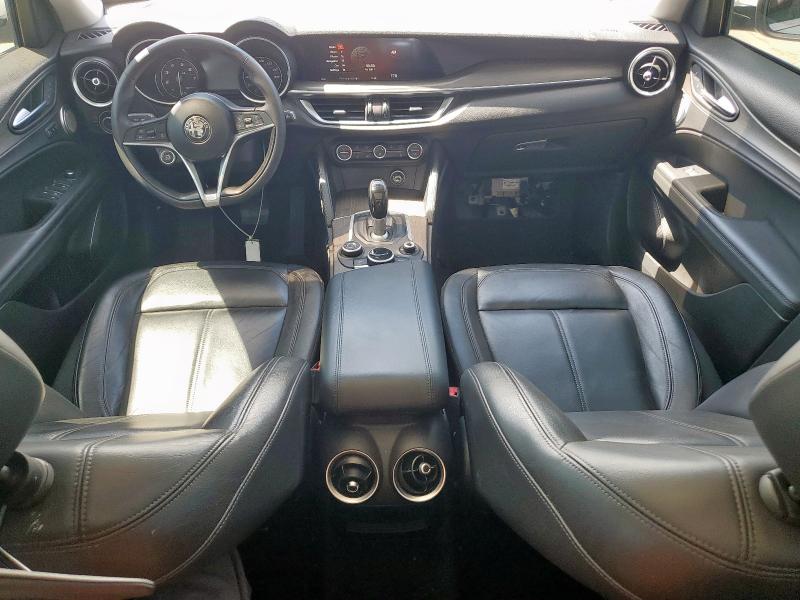 ZASFAKBN8J7B81876 - 2018 ALFA ROMEO STELVIO TI WHITE photo 8