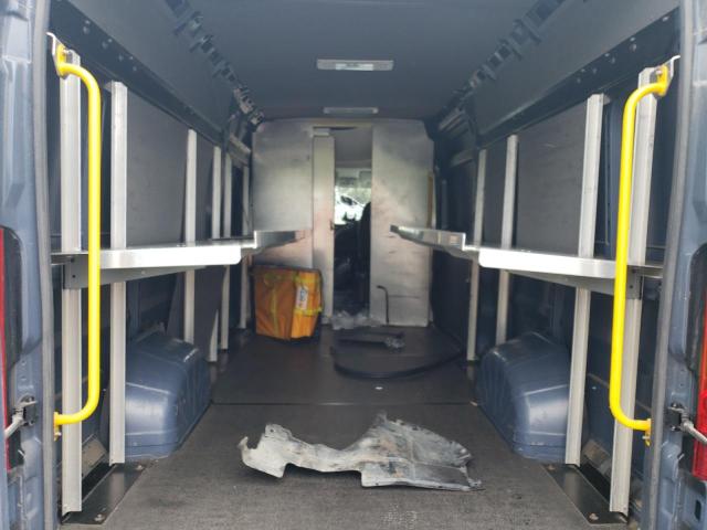 3C6URVJGXLE108578 - 2020 RAM PROMASTER 3500 HIGH ნაცრისფერი ფოტო 10