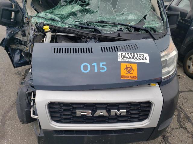 3C6URVJGXLE108578 - 2020 RAM PROMASTER 3500 HIGH ნაცრისფერი ფოტო 11