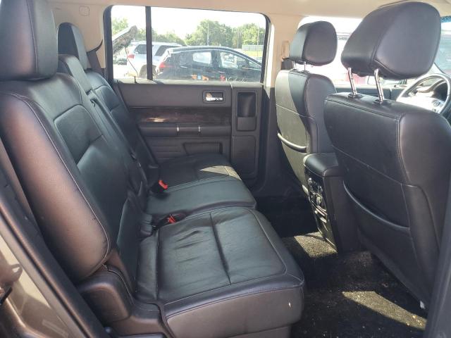 2FMGK5D80KBA30196 - 2019 FORD FLEX LIMITED Szary zdjęcie 10