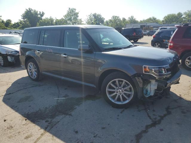 2FMGK5D80KBA30196 - 2019 FORD FLEX LIMITED Szary zdjęcie 4