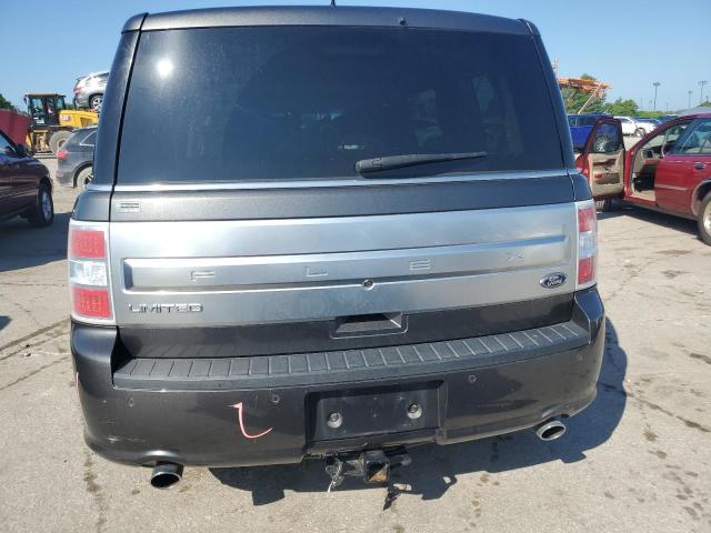 2FMGK5D80KBA30196 - 2019 FORD FLEX LIMITED Szary zdjęcie 6
