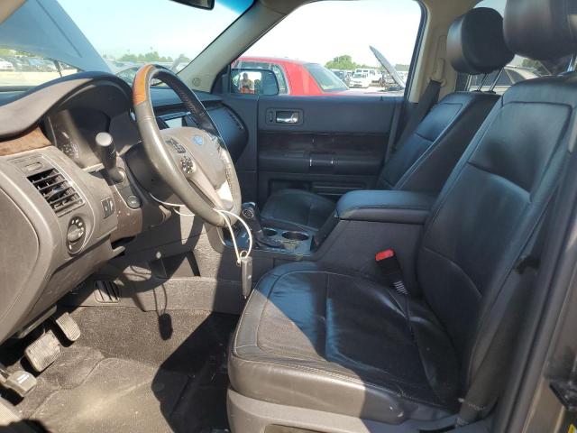 2FMGK5D80KBA30196 - 2019 FORD FLEX LIMITED Szary zdjęcie 7