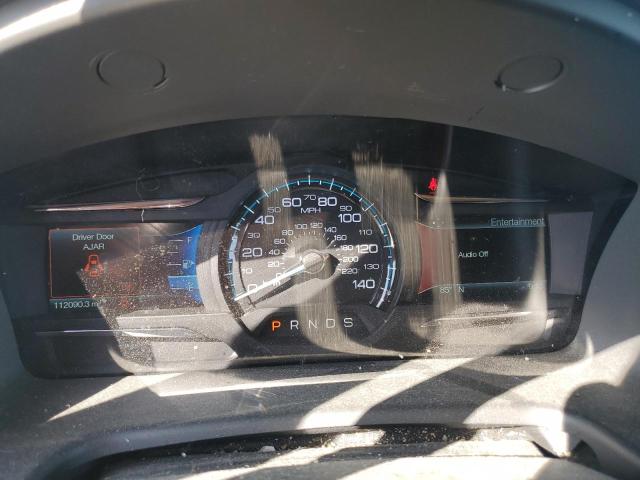 2FMGK5D80KBA30196 - 2019 FORD FLEX LIMITED Szary zdjęcie 9