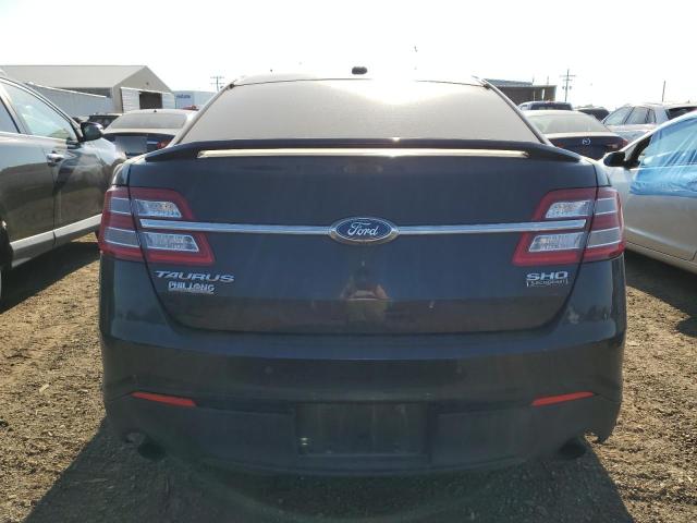 1FAHP2KT1FG127654 - 2015 FORD TAURUS SHO BLACK photo 6