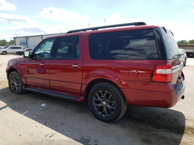 1FMJK2AT6HEA56909 - 2017 FORD EXPEDITION EL LIMITED BURGUNDY photo 2