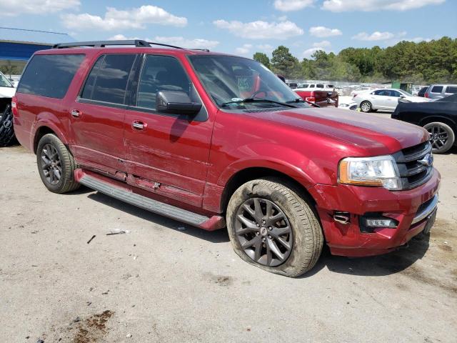 1FMJK2AT6HEA56909 - 2017 FORD EXPEDITION EL LIMITED BURGUNDY photo 4