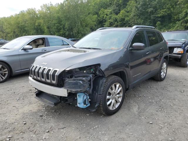 1C4PJMDS5GW116008 - 2016 JEEP CHEROKEE LIMITED GRAY photo 1