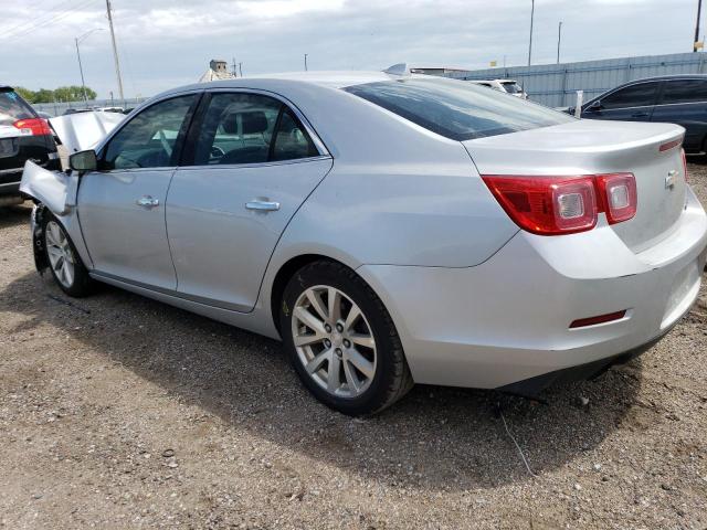 1G11H5SA2DF266003 - 2013 CHEVROLET MALIBU LTZ ვერცხლისფერი ფოტო 2