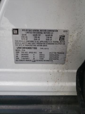 LRBFZNR46ND071866 - 2022 BUICK ENVISION ESSENCE Ağ foto 13