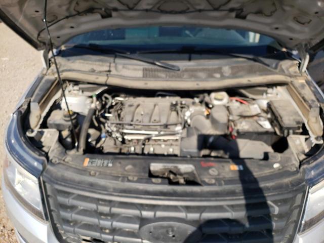 1FM5K8AR3KGB55028 - 2019 FORD EXPLORER POLICE INTERCEPTOR SILVER photo 11