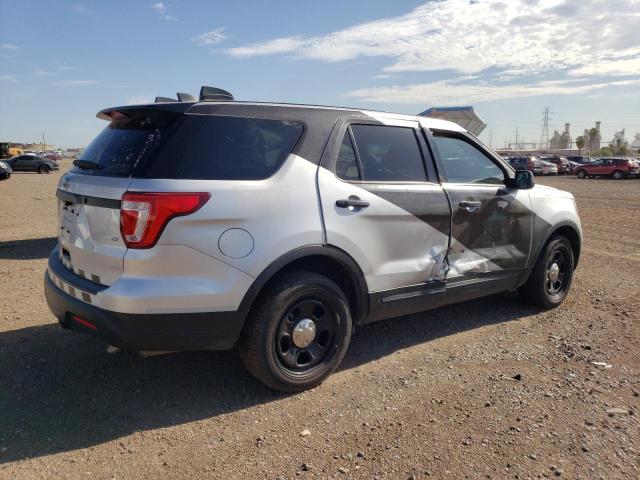 1FM5K8AR3KGB55028 - 2019 FORD EXPLORER POLICE INTERCEPTOR SILVER photo 3