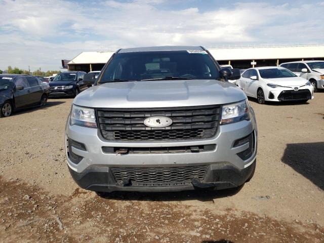 1FM5K8AR3KGB55028 - 2019 FORD EXPLORER POLICE INTERCEPTOR SILVER photo 5