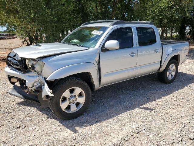 5TEJU62N27Z414430 - 2007 TOYOTA TACOMA DOUBLE CAB PRERUNNER SILVER photo 1