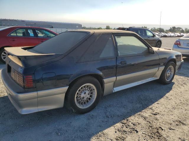 1FACP42E9LF206417 - 1990 FORD MUSTANG GT BLUE photo 3