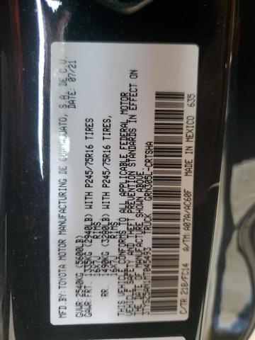 3TYSZ5AN1MT045493 - 2021 TOYOTA TACOMA ACCESS CAB ნაცრისფერი ფოტო 12