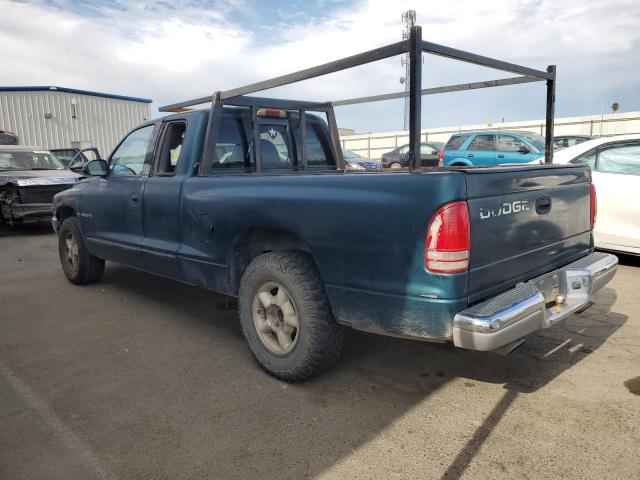 1B7GL22YXWS668390 - 1998 DODGE DAKOTA GREEN photo 2